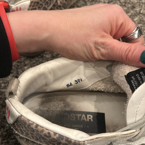 Golden Goose sneakers. Size 40. Used but still look good. - Picture 8 of 9